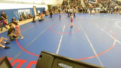 73 lbs Round 1 - Mai Martinez, Madera Grapplers vs Melody Weldon, Yucca Valley Wrestling