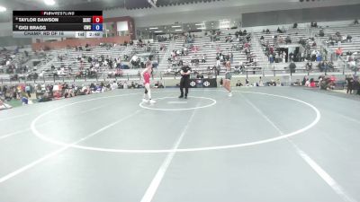 59 kg Champ. Rd Of 16 - Taylor Dawson, St. Charles Regional Training Center vs Gigi Bragg, Cowgirls Wrestling Club