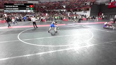 105 lbs Cons. Round 3 - Bryson Miller, Parkview Albany Youth Wrestling vs Atticus Kimber, Waterford Youth Wrestling Club