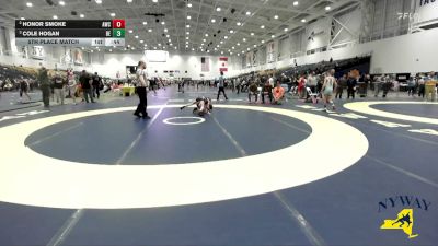 65 lbs 5th Place Match - Cole Hogan, Brawler Elite vs Honor Smoke, Akron Wrestling Club