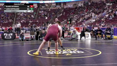 285 lbs Consi 1 - Blake Gutshall, Big Spring vs Luke Sottolano, Williamson