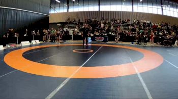 50kg 5th Place Match - Eleanor Caufield, Black Bears Wrestling Club vs Brooklyn Prasad, Burnaby Mountain Wrestling Club