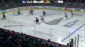 Niko Tournas Goes Upstairs To Give The Wildcats A 4-1 Lead