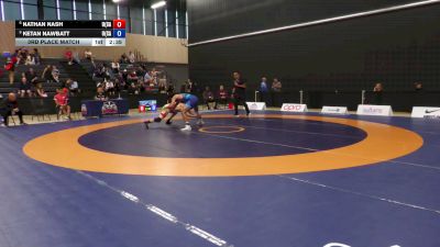 65kg 3rd Place Match - Nathan Nash, Unaffiliated (No Club Attachment) vs Ketan Nawbatt, Unaffiliated (No Club Attachment)