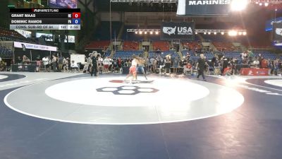 165 lbs Cons. Sub-rd Of 64 - Grant Maas, Nebraska vs Dominic Ramos, Pennsylvania