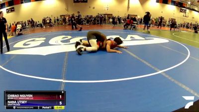 175 lbs Cons. Round 2 - Nana Utsey, Unattached vs Chibao Nguyen, River City Wrestling LLC