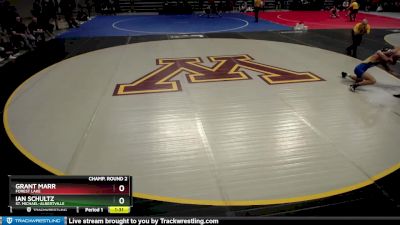 126 lbs Champ. Round 2 - Grant Marr, Forest Lake vs Ian Schultz, St. Michael-Albertville