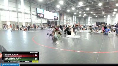 89-90 lbs Round 3 - Marshawn Smith, Deer Park Ironman WC vs Ariana Tovar, Prosser Wrestling Academy