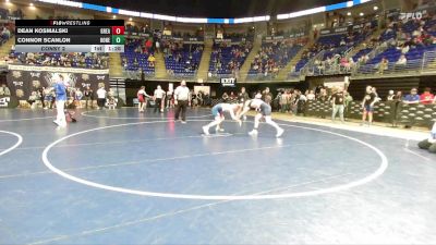 140 lbs Consy 2 - Dean Kosmalski, Great Valley vs Connor Scanlon, Honesdale