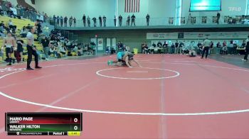175 lbs Quarterfinal - Mario Page, Liberty vs Walker Hilton, Newberg