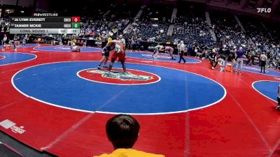 1A-285 lbs Cons. Round 1 - Tanner McKie, Oglethorpe County vs Ja`lynn Everett, Charlton County