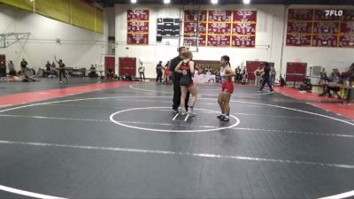 135 lbs Round 2 - Juliet Salazar, Northview High School vs Katherine Vasquez, Santa Ana