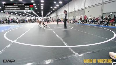 84 lbs Rr Rnd 3 - Keagan Collins, SOTA Boys 12U vs Jaxon Brynildson, Wyoming Underground