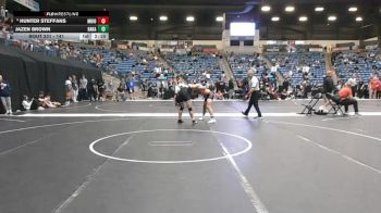 141 lbs Champ. Round 3 - Hunter Steffans, Morningside (Iowa) vs Jazen Brown, Baker (Kan.)