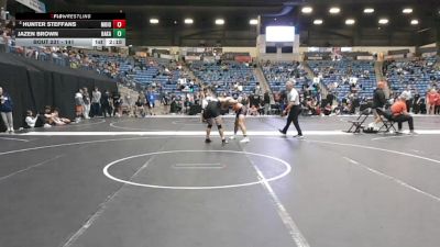 141 lbs Champ. Round 3 - Hunter Steffans, Morningside (Iowa) vs Jazen Brown, Baker (Kan.)