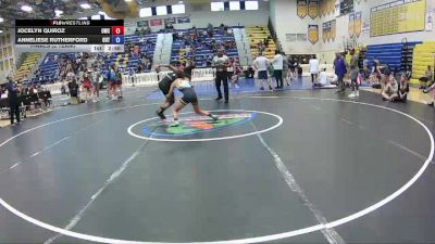 115 lbs Finals (2 Team) - Anneliese Rutherford, The Outsiders vs Jocelyn Quiroz, Oviedo WC