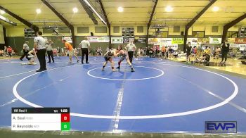 96-103 lbs Rr Rnd 1 - Alex Saul, Rogue Warrior Wrestling vs Paxton Reynolds, Webb City Youth Wrestling