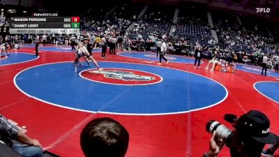 2A-144 lbs Semifinal - Danny Liddy, Coahulla Creek vs Mason Persons, Columbus