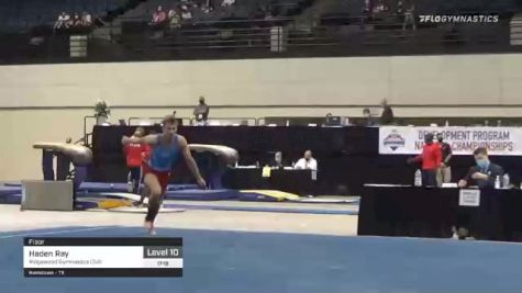 Haden Ray - Floor, Ridgewood Gymnastics Club - 2021 USA Gymnastics Development Program National Championships