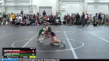 84 lbs Round 7 (8 Team) - Connor Niehaus, Dog Pound vs Matthew Rowles, 4M