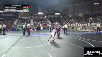 80 lbs Quarterfinal - Aubrey Gogian, Jr Viking vs Kambree Manning, Maize