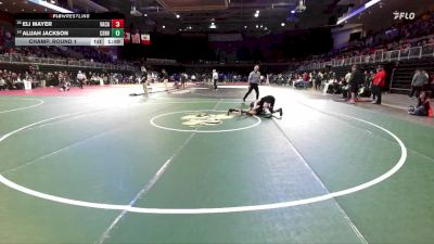 106 lbs Champ. Round 1 - Eli Mayer, Vacaville vs Alijah Jackson, Central Valley
