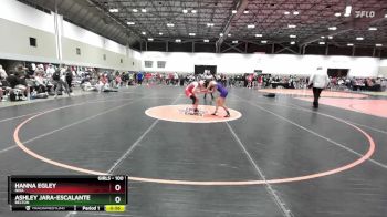 100 lbs Cons. Semi - Hanna Egley, Nixa vs Ashley Jara-escalante, Belton