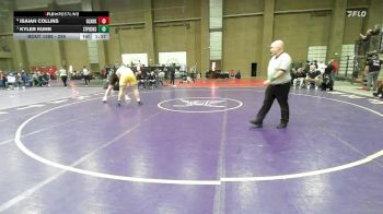 285 lbs Quarterfinal - Kyler Kuhn, St. Pius X (Kansas City) vs Isaiah Collins, Ozark
