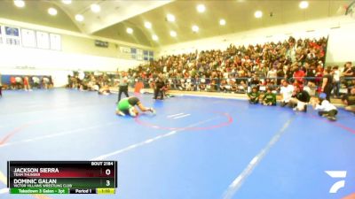 175 lbs Champ. Round 1 - Dominic Galan, Victor Villains Wrestling Club vs Jackson Sierra, Team Thunder