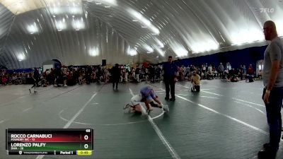 68 lbs Round 9 (10 Team) - Lorenzo Palfy, DWA vs Rocco Carnabuci, Foundry WC