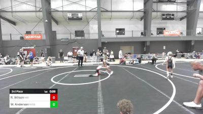 54 lbs 3rd Place - Raiden Wilson, Mat Demon WC vs Walker Anderson, Nyssa Mat Club