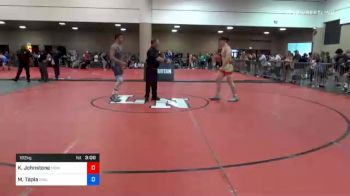 182 kg Consolation - Kalob Johnstone, Ironclad Wrestling Club vs Miriel Tapia, Eagle Empire Wrestling