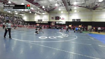 105 lbs Champ. Round 2 - Naomi Razo, Victor Valley vs Wendy Amaro, Santa Ana Valley