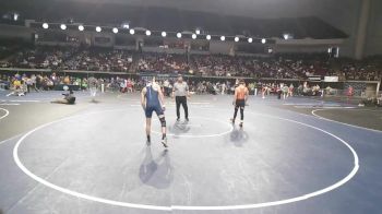 D 1 138 lbs Champ. Round 1 - Colton Reid, Northshore vs Mark Evans, Catholic - B.R.