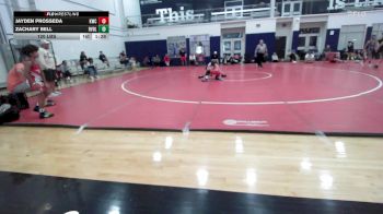 120 lbs Semifinal - Jayden Prosseda, Kraken Black - MS vs Zachary Bell, Revival Blue - MS