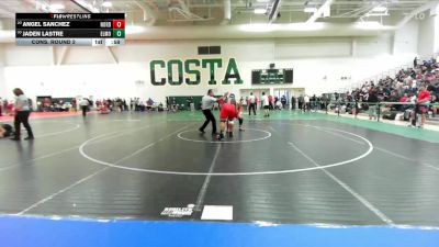 285 lbs Cons. Round 2 - Jaden Lastre, El Modena vs Angel Sanchez, Redondo