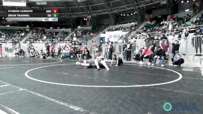 Round Of 16 - Kyndon Carruth, Broken Arrow Wrestling Club vs Briar Trammel, Tahlequah Wrestling Club
