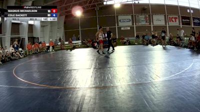 165 lbs Magnus Michaelson, Washington vs Cole Sackett, Missouri