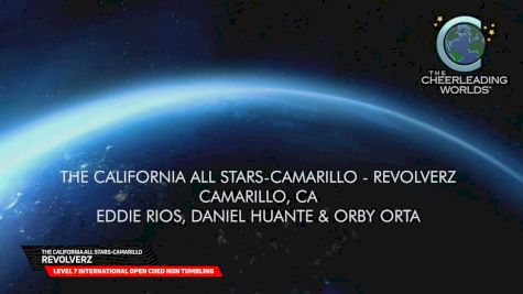 The California All Stars - Revolverz [2026 L7 International Open Coed Non Tumbling Semis] 2026 The Cheerleading Worlds