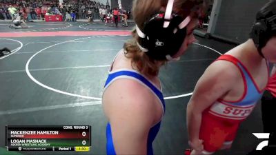 190 lbs Cons. Round 3 - Mackenzee Hamilton, Superior vs Logan Mashack, Askren Wrestling Academy