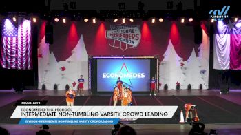 Economedes High School - Intermediate Non-Tumbling Varsity Crowd Leading [2024 Intermediate Non-Tumbling Varsity Crowd Leading Day 1] 2024 NCA State of Texas Championship