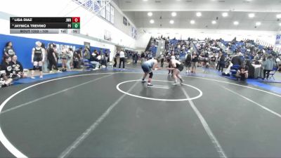 190 lbs Cons. Round 7 - Valeria Beltran, Pioneer Valley vs Arielle Perez, Warren