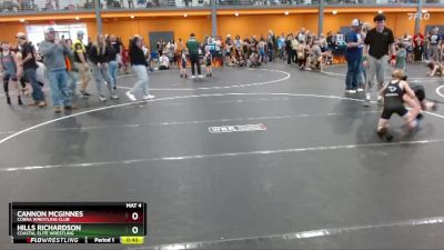 75 lbs Cons. Round 2 - Hills Richardson, Coastal Elite Wrestling vs Cannon McGinnes, Cobra Wrestling Club