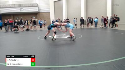 109 lbs Cons. Round 3 - Warren Taylor, Legacy Christian Academy vs William Grafton-Hodgetts, Region Wrestling Academy