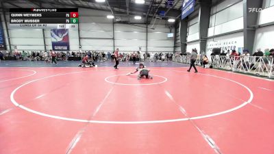 152 lbs Consi Of 64 #2 - Quinn Weymers, PA vs Brody Musser, PA