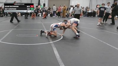 100 lbs Placement (4 Team) - Ray Catapano, Team PA/USA vs Adam Bachmann, Mat Assassins Black