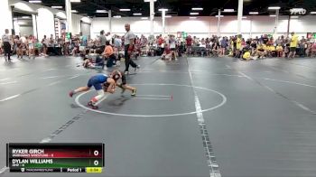 44 lbs Round 2 (6 Team) - Dylan Williams, OMP vs Ryker Girch, Warhawks Wrestling