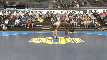 141 lbs Quarterfinal - James Wright, Central Missouri vs Caleb Carter, Maryville