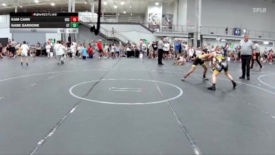 120 lbs Round 3 (6 Team) - Kam Carr, Rattlers Siggy Style vs Gabe Sardone, Cordoba Trained