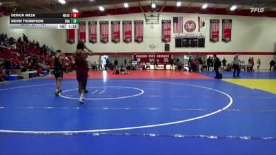 157 lbs Cons. Round 3 - Devin Thompson, Unattached vs Derick Meza, Mt San Antonio Community College